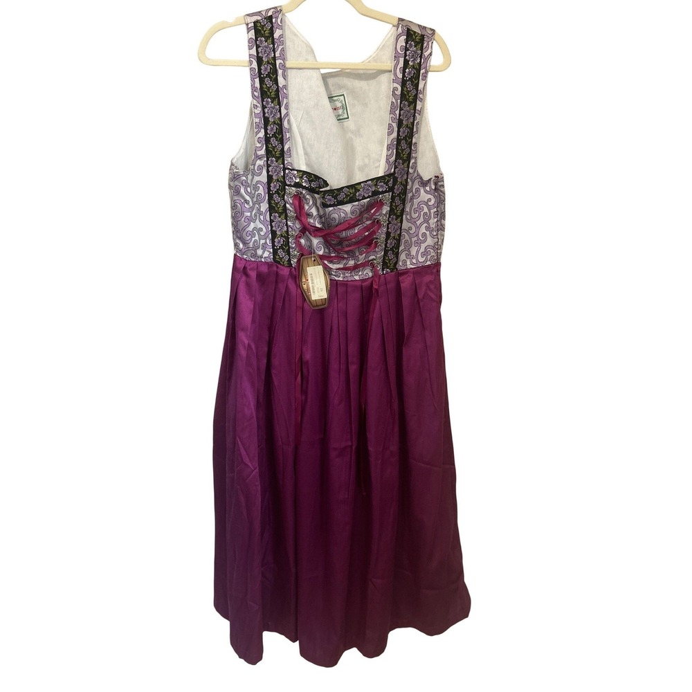 Trachtenpoint NWT Vtg Deadstock Size 42 US 10/12 Dirndl Dress Oktoberfest